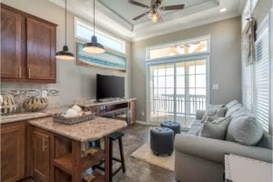 Champion Athens Model APH-536 - Kitchen to Living Room