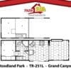 Woodland Park Model Timber Ridge Grand Canyon (TR-251L) – Floor Plan Woodland Park Model Timber Ridge Grand Canyon (TR-251L) - Floor Plan