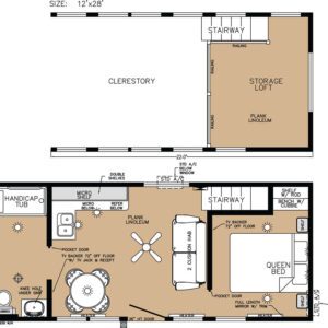 America's Park Cabins APC-PC-28SHL