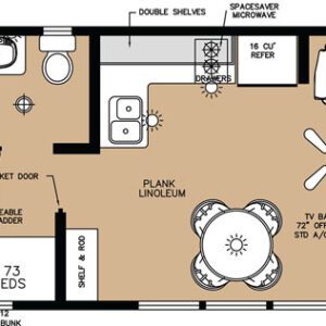 America's Park Cabins APC-PC-33FP