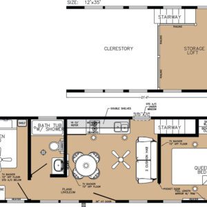 America's Park Cabins APC-PC-35SL